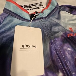 Qinying Bike Shirt with Zipper Large
